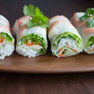 Shrimp &amp; Pork Spring Rolls
