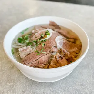 P03. Well Done Brisket with Rice Noodle