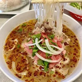 Spicy Beef Noodle Soup