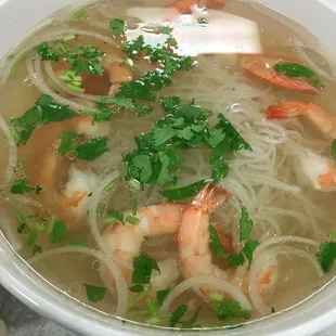 Spicy Shrimp Pho