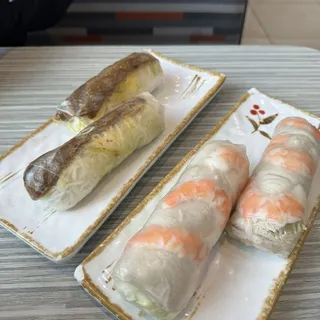 3A. Grilled Beef Spring Rolls