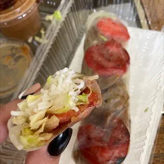 4A. Grilled Shrimp and Pork Spring Rolls