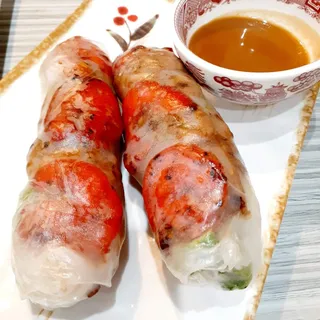 7A. Grilled Pork Spring Rolls