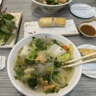 4V. Vegetarian Pho Noodle Soup