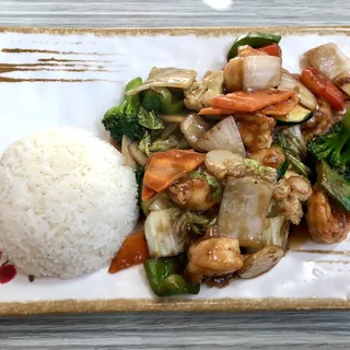 260. Shrimp with Mixed Vegetables