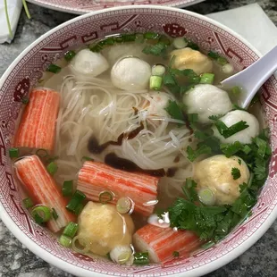 Seafood pho