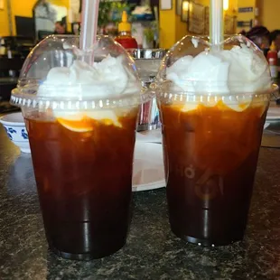 2 Thai Tea Boba  10-13-2023