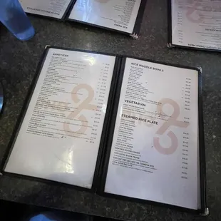 Pho 95 Menu