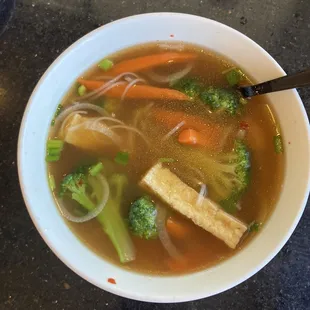 Pho Vegetable and Tofu Bowl