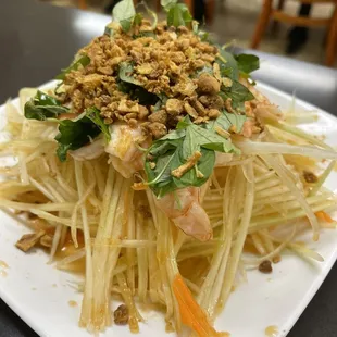 Papaya Salad, is refreshingly yummy all the time