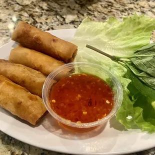 Egg rolls. Delish!