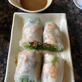 Spring Vietnamese Summer Rolls