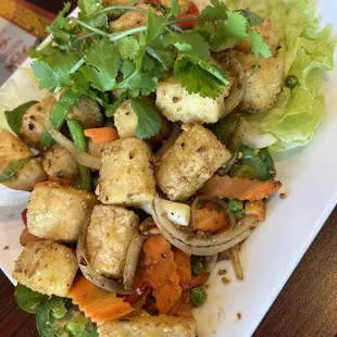 Salt and Pepper Tofu