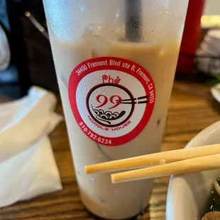 B1. Vietnamese Iced Coffee with Condensed Milk