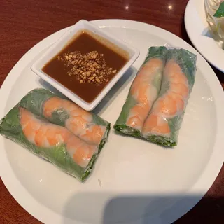 A4. Fresh Shrimp Spring Rolls