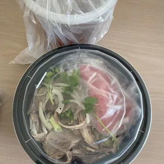 P1. House Special Combo and Beef Balls Soup