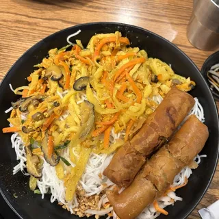 VE11. Fried Vegetarian Egg Rolls