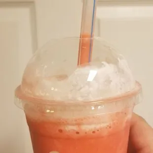 Watermelon Mango Boba!