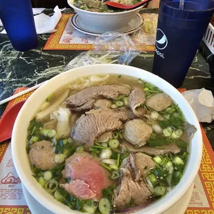 Beef pho large
