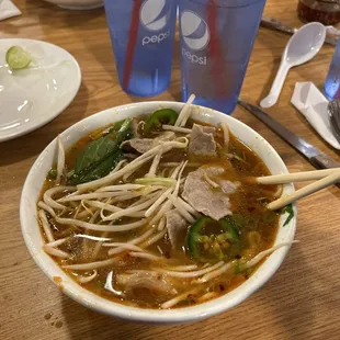 eye round steak pho