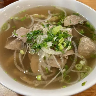 Beef Pho - the house specialty