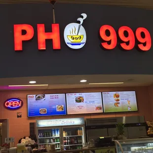 the front of a restaurant