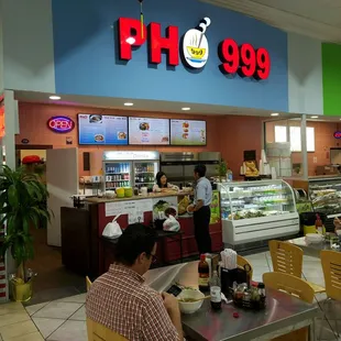the interior of a restaurant