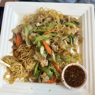 H5 soft fresh rice noodle with Shrimp