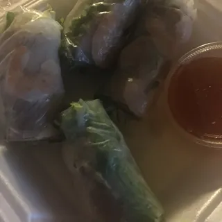 A3. Shrimp and Pork Spring Rolls