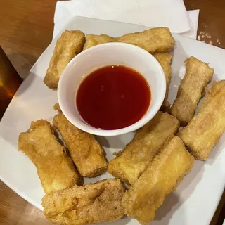 A9. Fried White Tofu