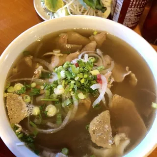 16. Pho Beef Noodle Soup Combination with Beef Balls
