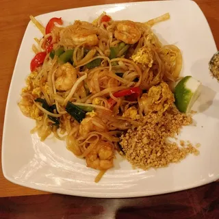 36e. Shrimp Pad Thai
