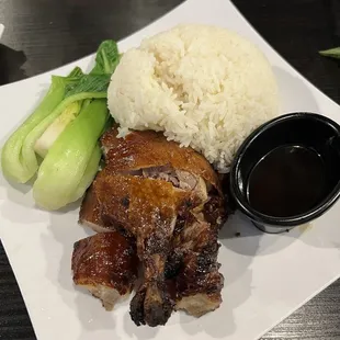 Crispy Duck Rice Noodle Soup