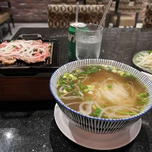 Grilled Wagu steak with Pho