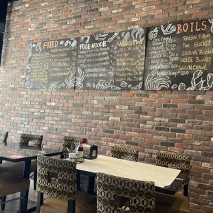 a brick wall