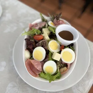 Salad was nice sized