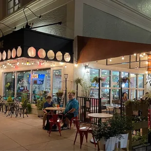 Outdoor seating
