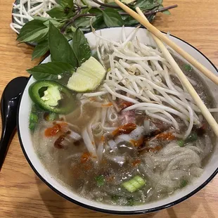 Large Rare Pho Rare Steak
