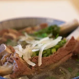 Pho with half rib