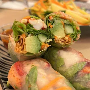 Lobster Spring Rolls