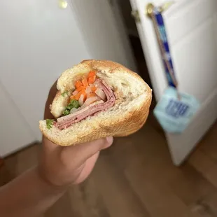 Banh Mi Cha Lua.