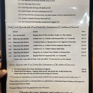 Specials