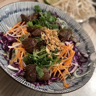 Shaken Beef Salad  @dangit.all