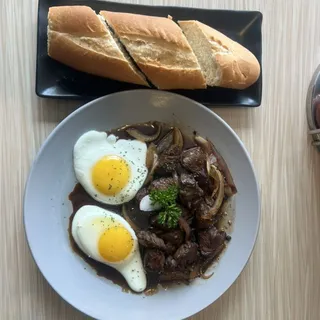 Filetmignon & Egg BREAD