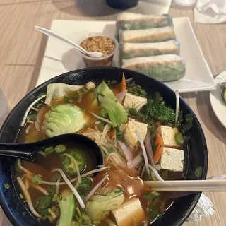 Vegetable Tofu Pho