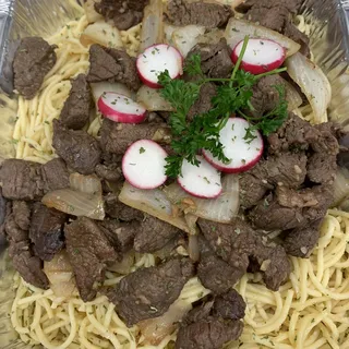 Mushroom & Filetmignon stir fry