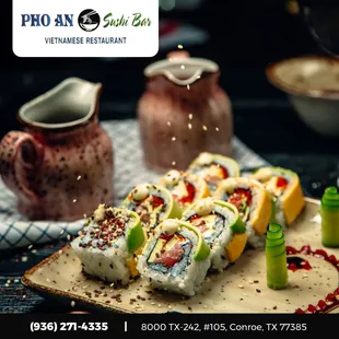 Start 2023 off on the right foot by ringing in the new year with Pho An &amp; Sushi Bar! 
Our top-notch seafood is the perfect way to kick o