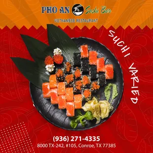 Are you looking for the perfect way to celebrate New Year?
Look no further than Pho An &amp; Sushi Bar! Get the freshest, highest quality seaf