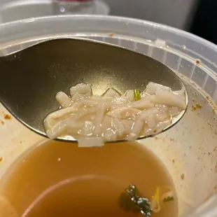 Very small noodles!