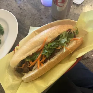 Pork banh mi